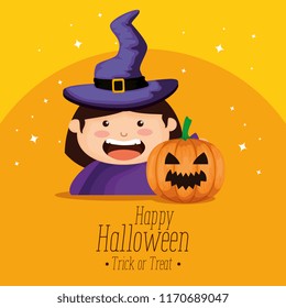 girl dressed up as a witch on halloween