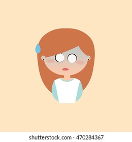 girl expression face