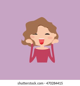girl expression face
