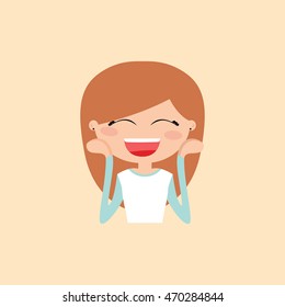 girl expression face
