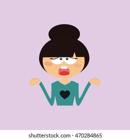 girl expression face