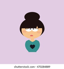 girl expression face