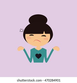 girl expression face