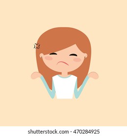 girl expression face