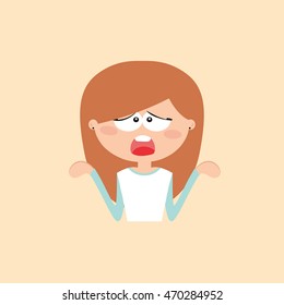 girl expression face