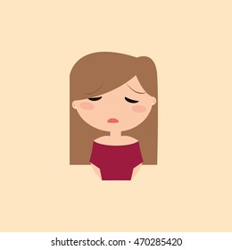 girl expression face