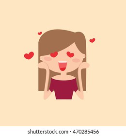 girl expression face