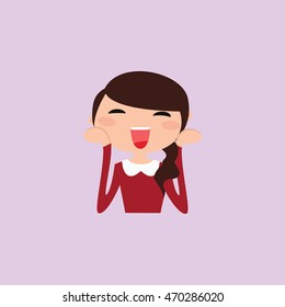 girl expression face