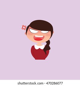girl expression face