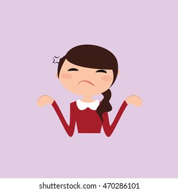 girl expression face