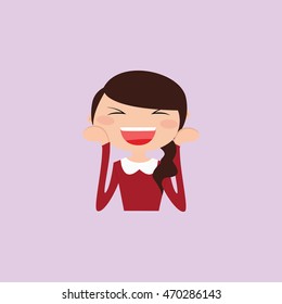 girl expression face