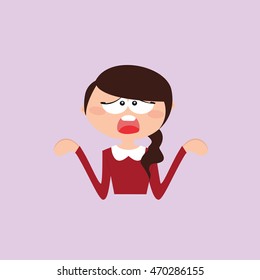 girl expression face