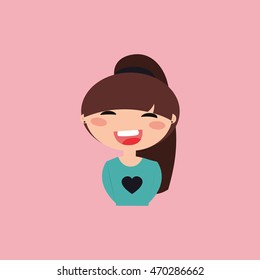 girl expression face