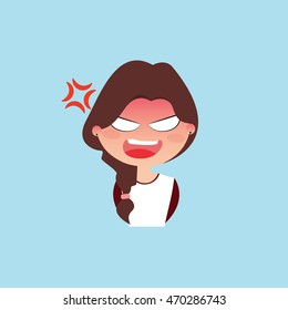 girl expression face