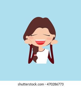 girl expression face