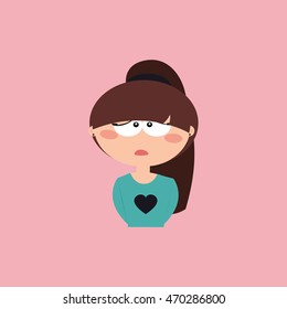 girl expression face