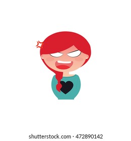 girl expression face