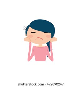 girl expression face