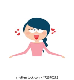 girl expression face