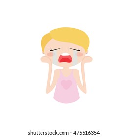 girl expression face