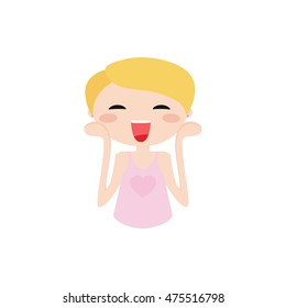girl expression face