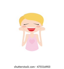 girl expression face