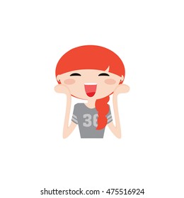 girl expression face