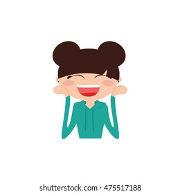 girl expression face