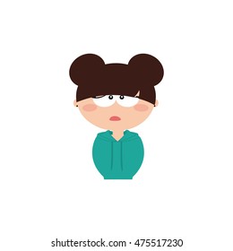 girl expression face