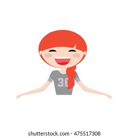 girl expression face
