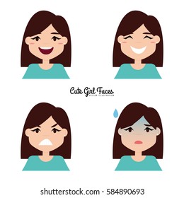 girl Expression Face