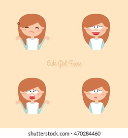 girl expression faces