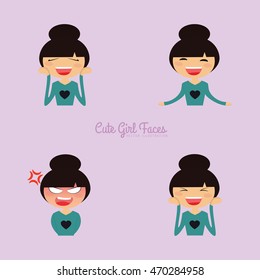 girl expression faces