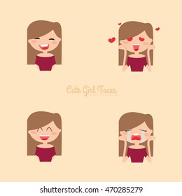 girl expression faces