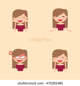 girl expression faces