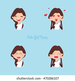 girl expression faces