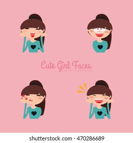 girl expression faces