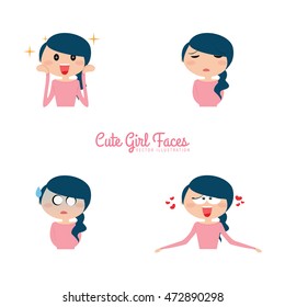 girl expression faces