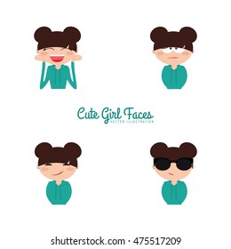 girl expression faces
