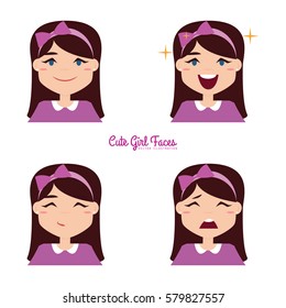 girl Expression Faces