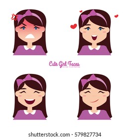 girl Expression Faces