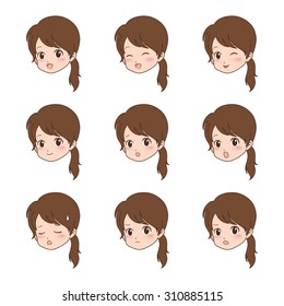 girl face 