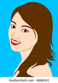 girl face