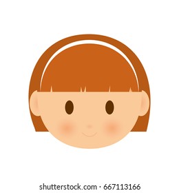 girl face icon