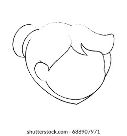girl face icon