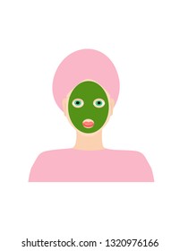 Girl face mask