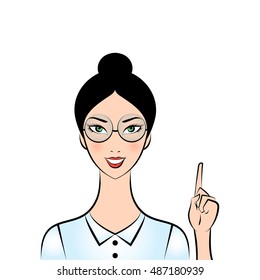 girl facials spa color vector