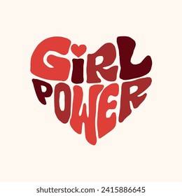 Girl Fashion T shirt Graphic Design. Girl Power And More