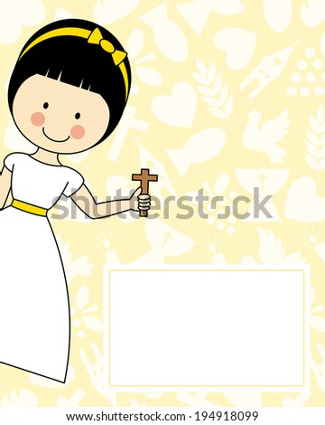 Girl First Communion 