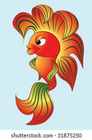 Girl Fish is angry